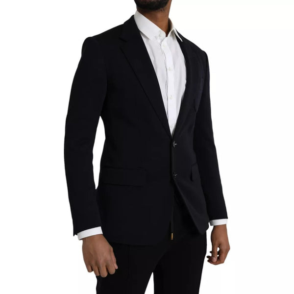Dolce & Gabbana 76% Virgin Wool blazer in black