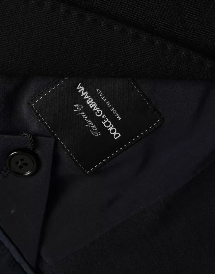 Dolce & Gabbana 76% Virgin Wool blazer in black — view 2
