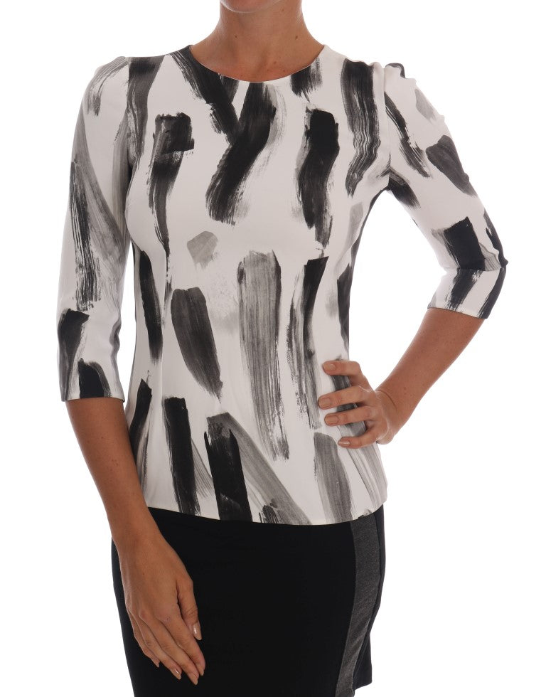 Dolce & Gabbana 97% Viscose blouse in white