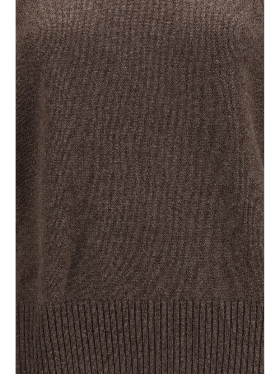 Sweater Anton Lds Coffee Cashmere (capra Hircus)
