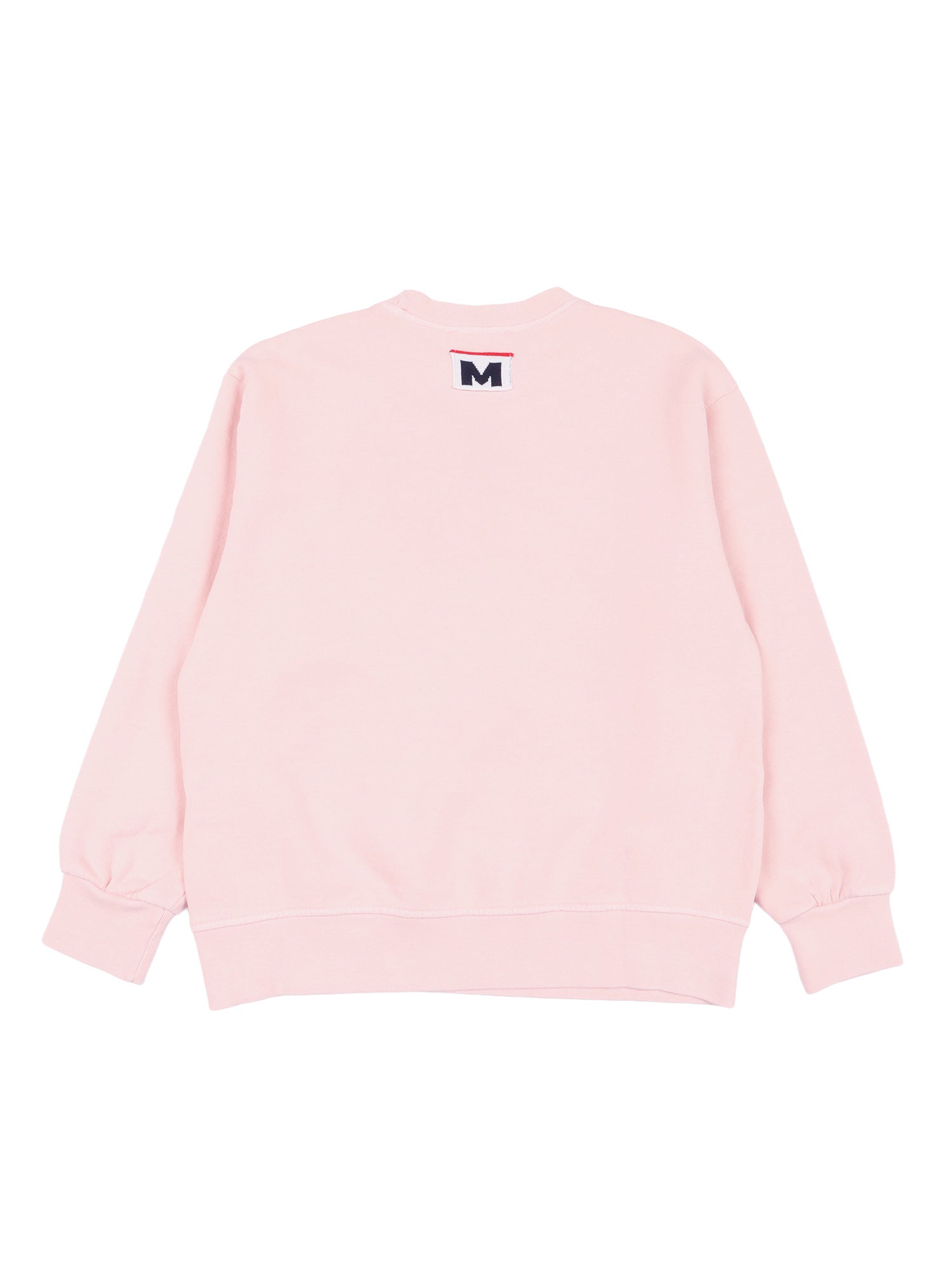 WASHED SWEATSHIRT UNISEX Pink Cotton