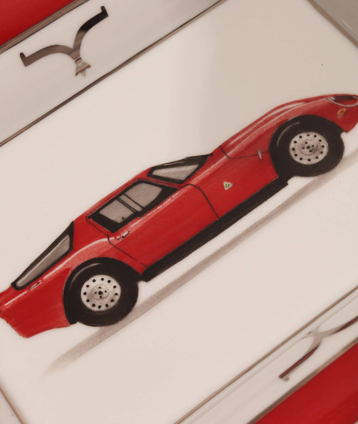 Pocket Emptier Alfa Romeo Tz2 Red
