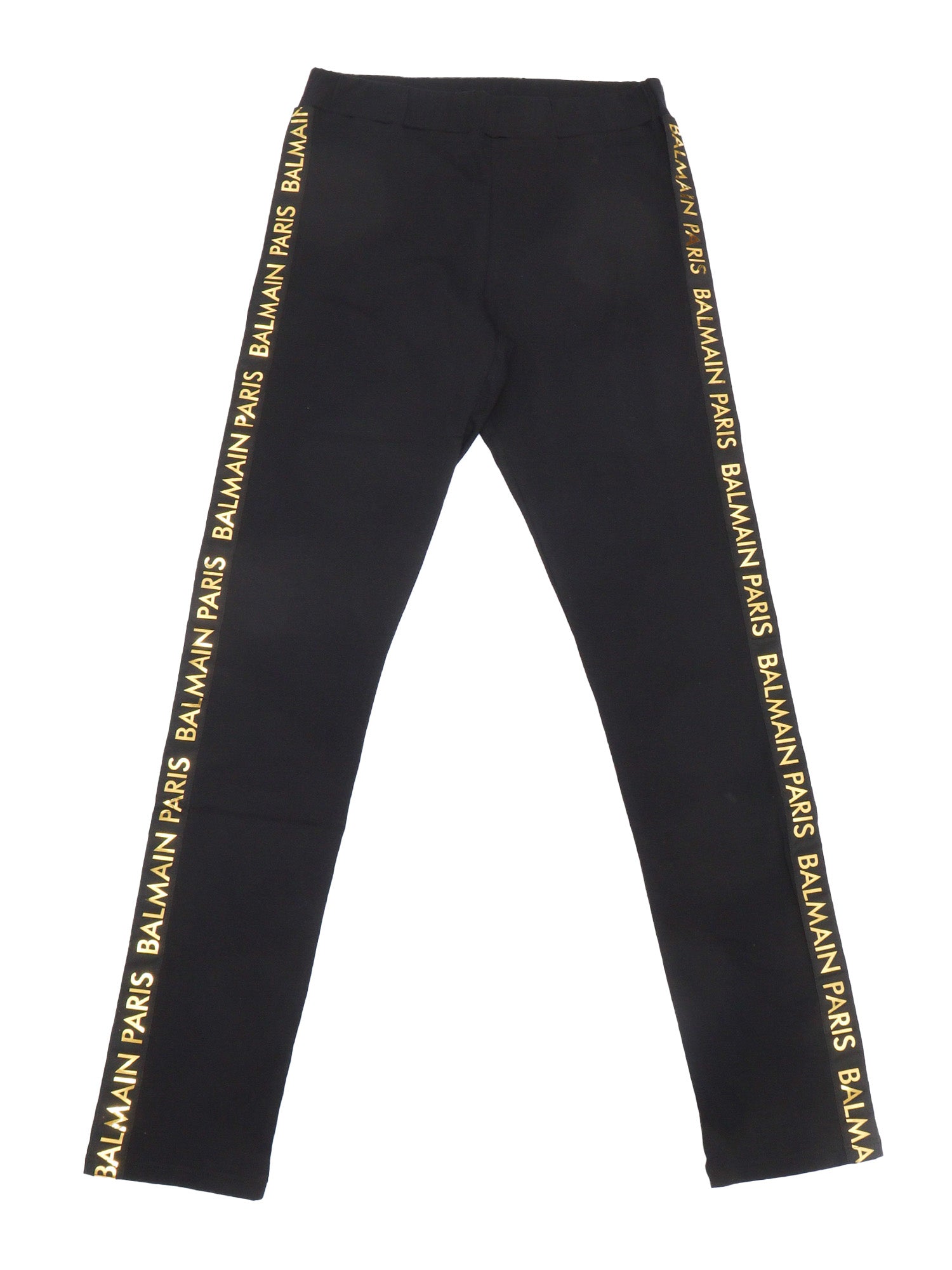 LEGGINGS Black Cotton Elastane