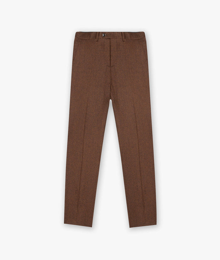 Wool Chino Bormio Chocolate Sportswear Trousers