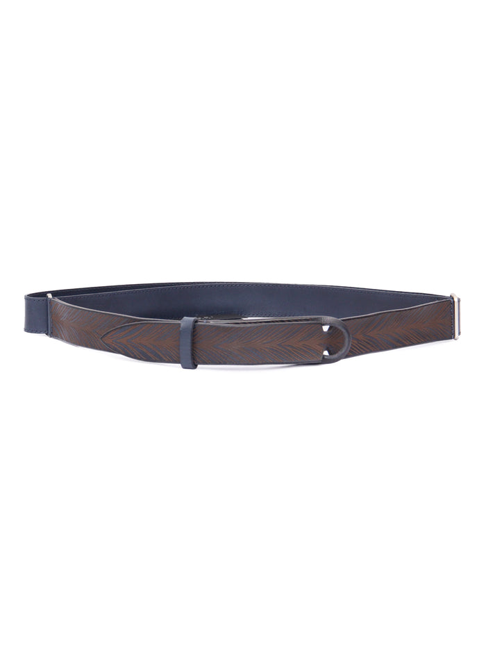 Belt Purple Calf Leather