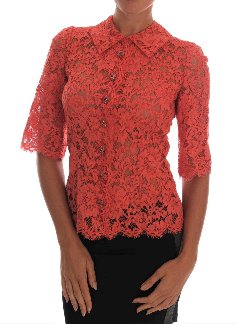 Dolce & Gabbana 33% Cotton blouse in orange