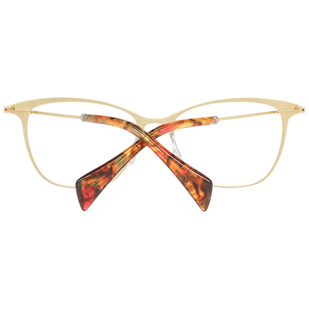 Gold Metal Glasses (frames) Accessory