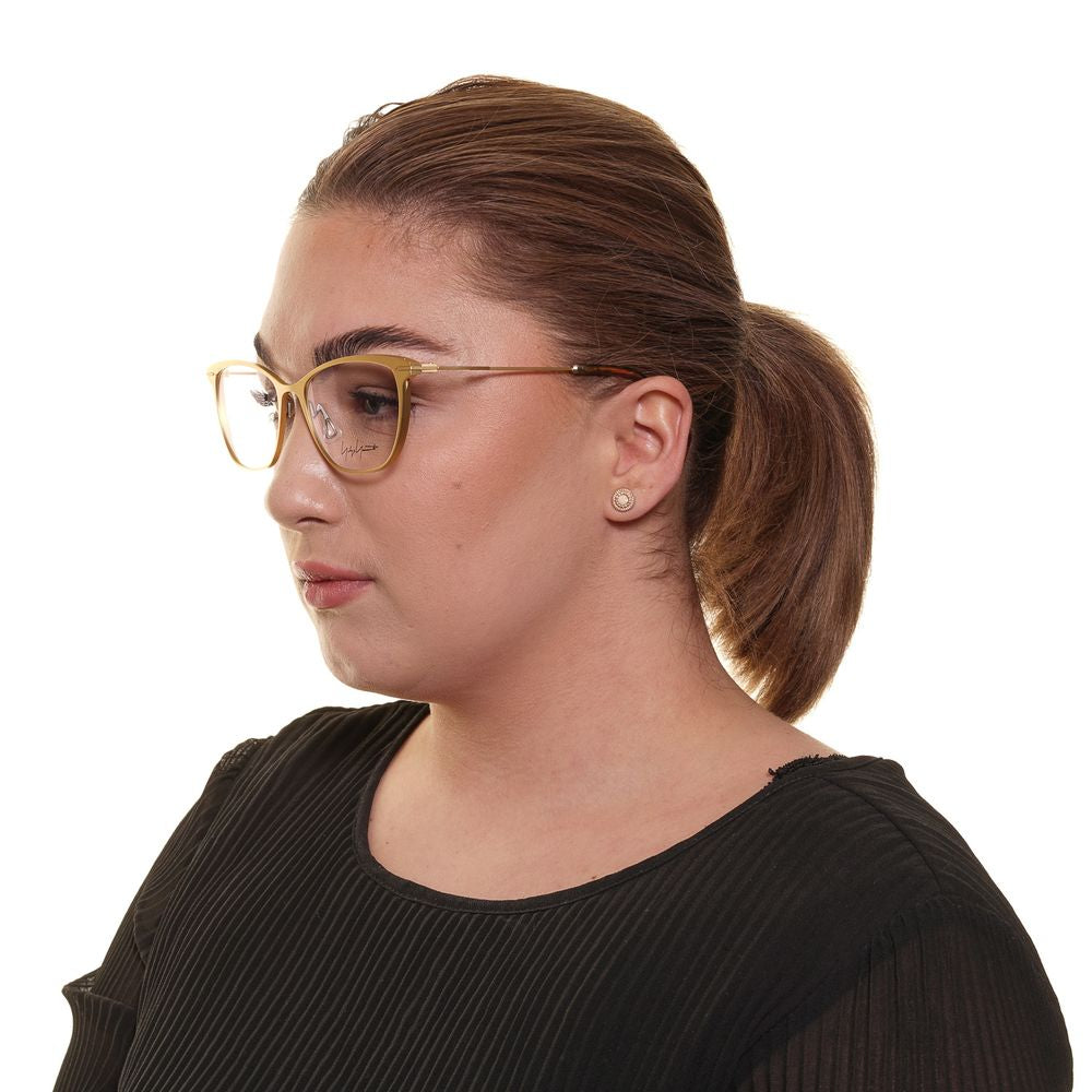 Gold Metal Glasses (frames) Accessory