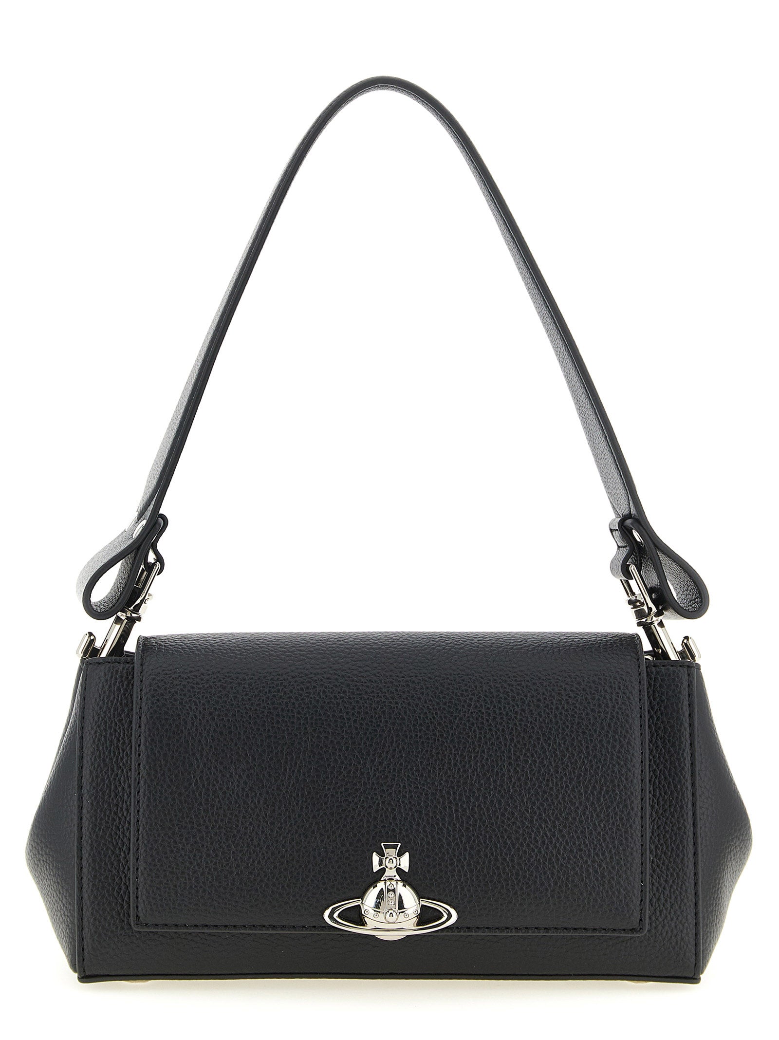 Hazel medium shoulder bag Black Polyurethane