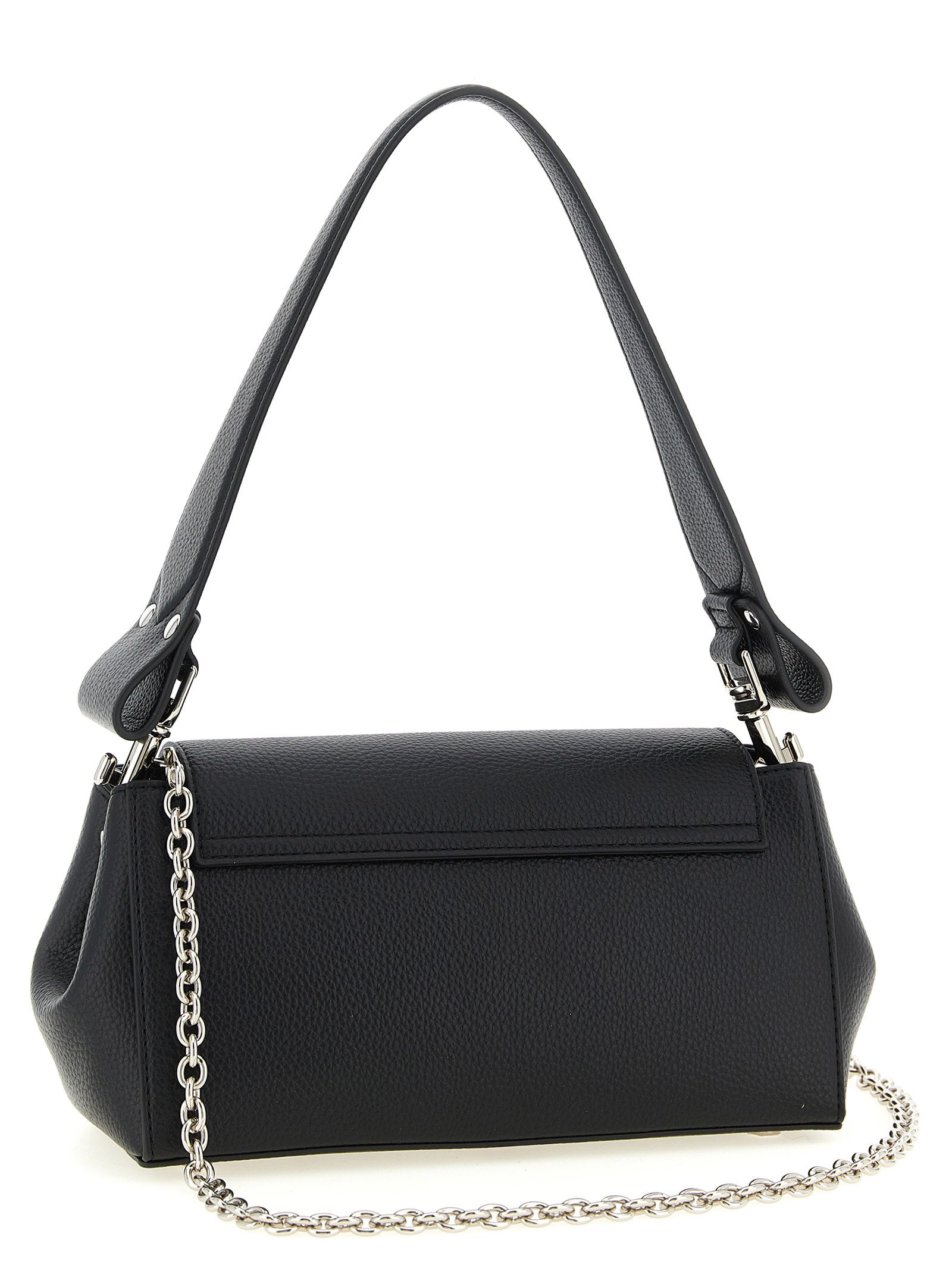 Hazel medium shoulder bag Black Polyurethane