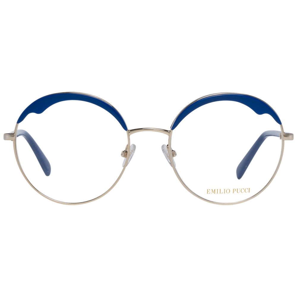 Blue Metal & Plastic Glasses (frames) Accessory