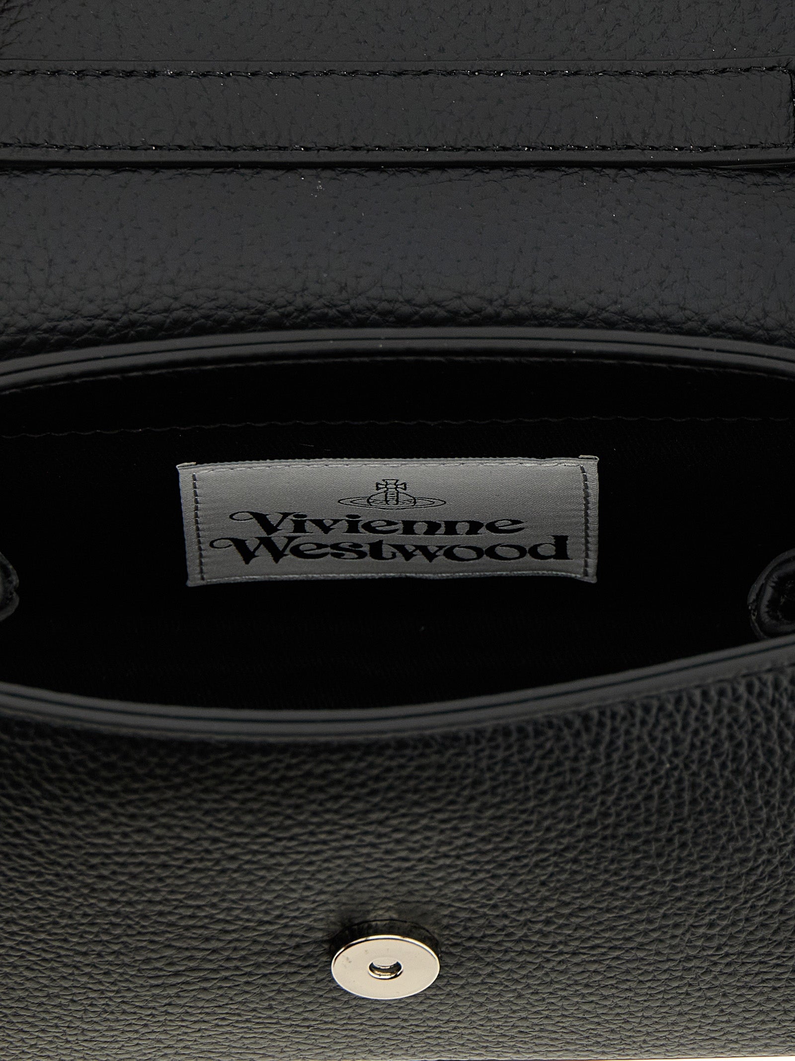 Hazel small shoulder bag Black Polyurethane
