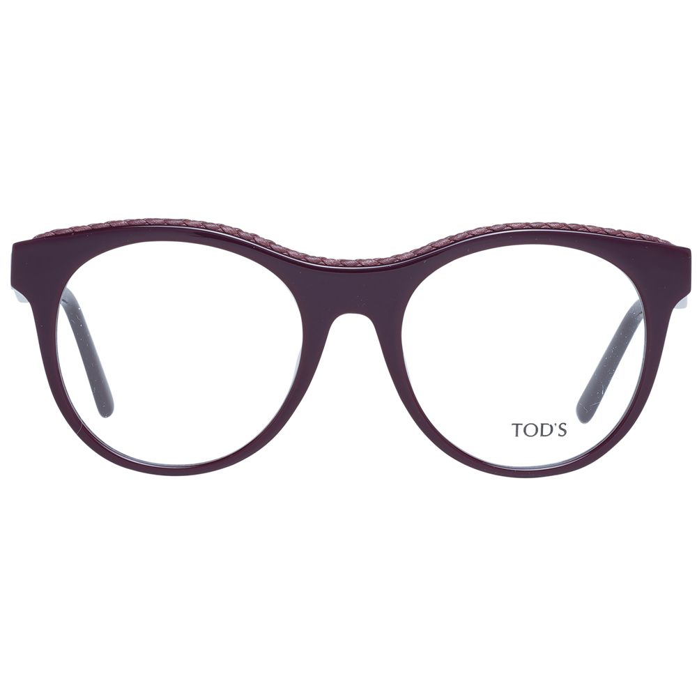 Tod's TO-1035286 Plastic frame eyeglasses in purple — view 2