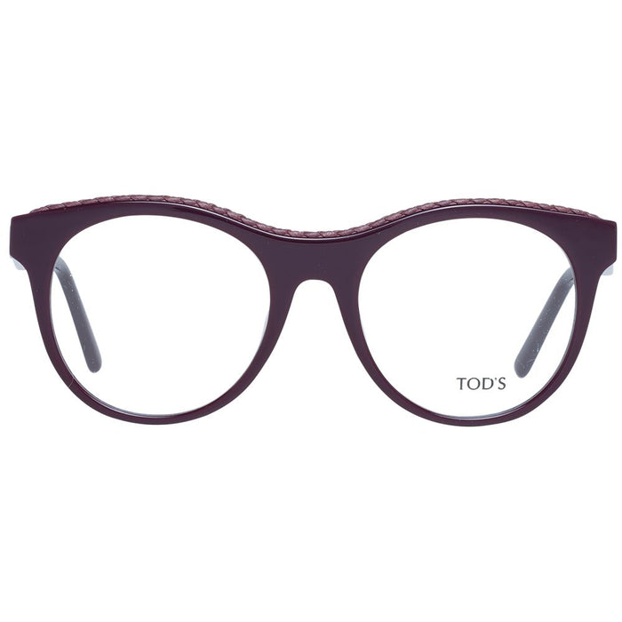 Tod's TO-1035286 Plastic frame eyeglasses in purple — view 2
