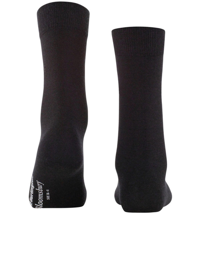 Bloomsbury Black Wool | Calze