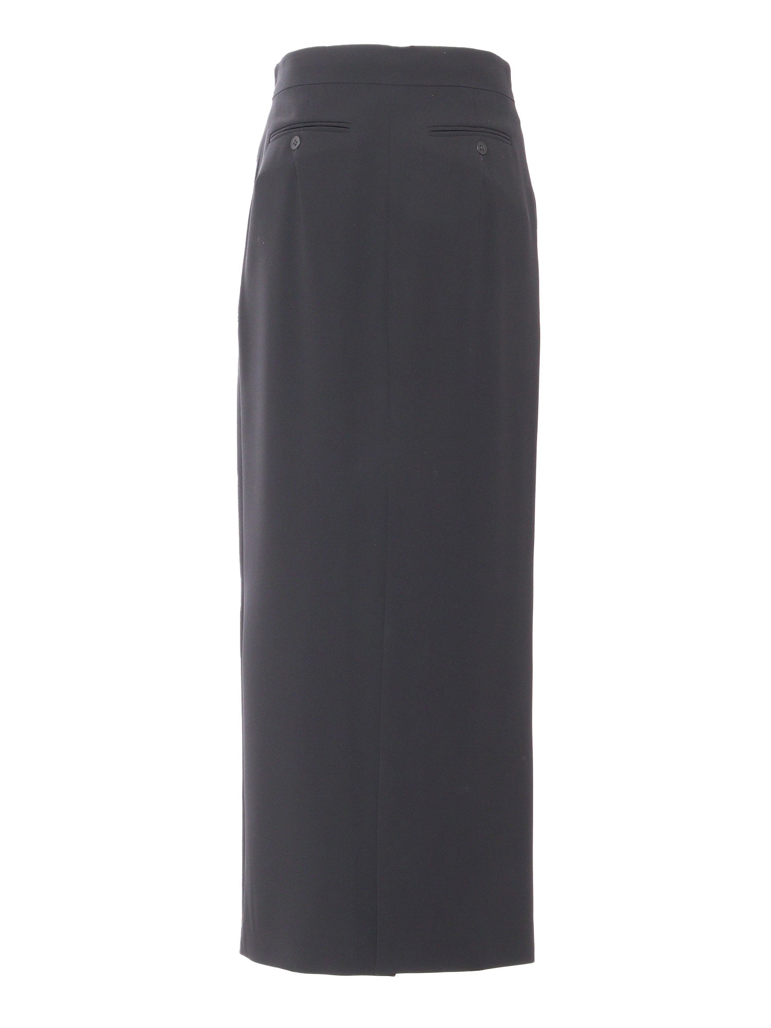 LEMMA BLACK Skirt Triacetate Polyester