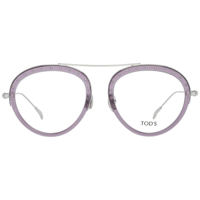 Purple Metal & Leather Glasses (frames) Accessory
