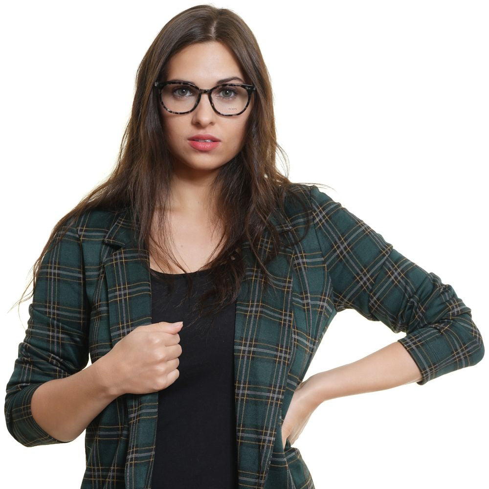 Black Metal & Plastic Glasses (frames) Accessory