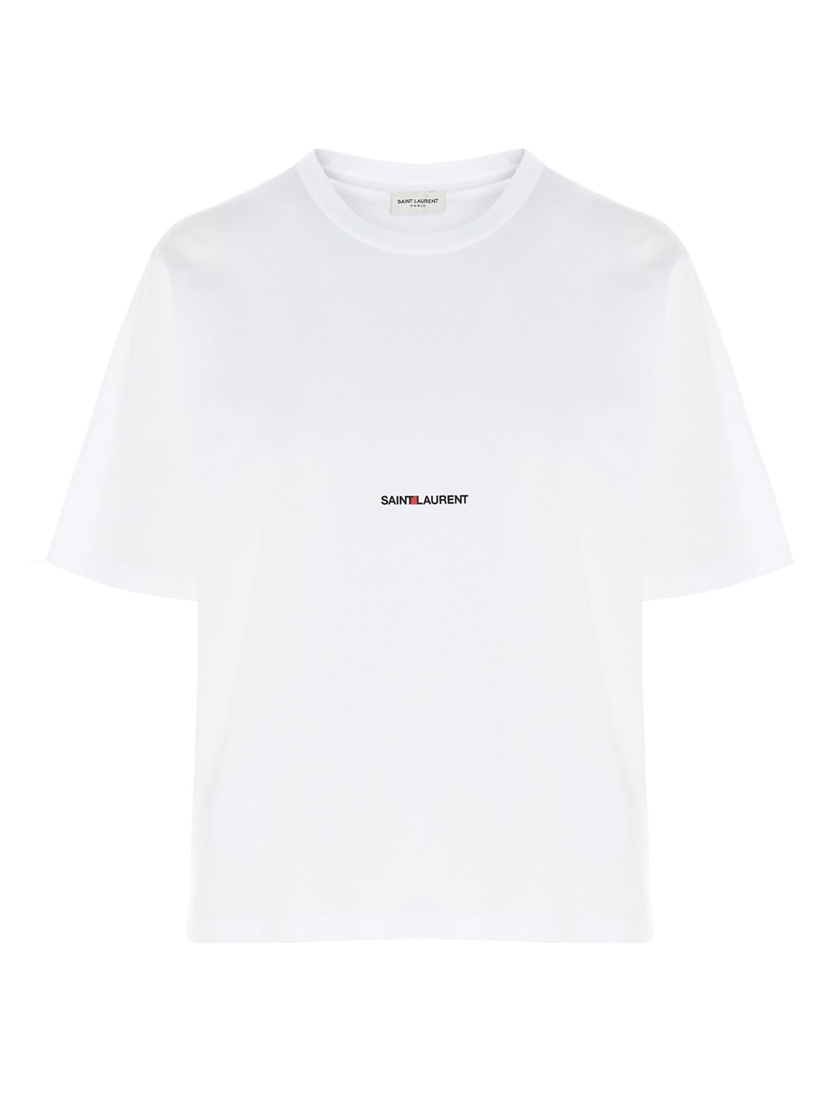 Saint Laurent Rive gauche T-shirt White Cotton