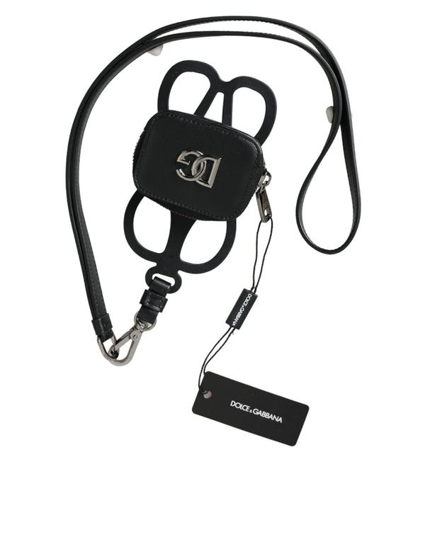 Dolce & Gabbana 100% Calf Leather coin purse in black