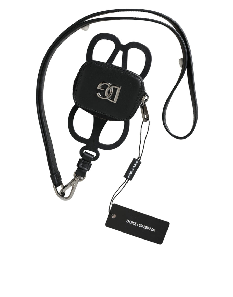 Dolce & Gabbana 100% Calf Leather coin purse in black