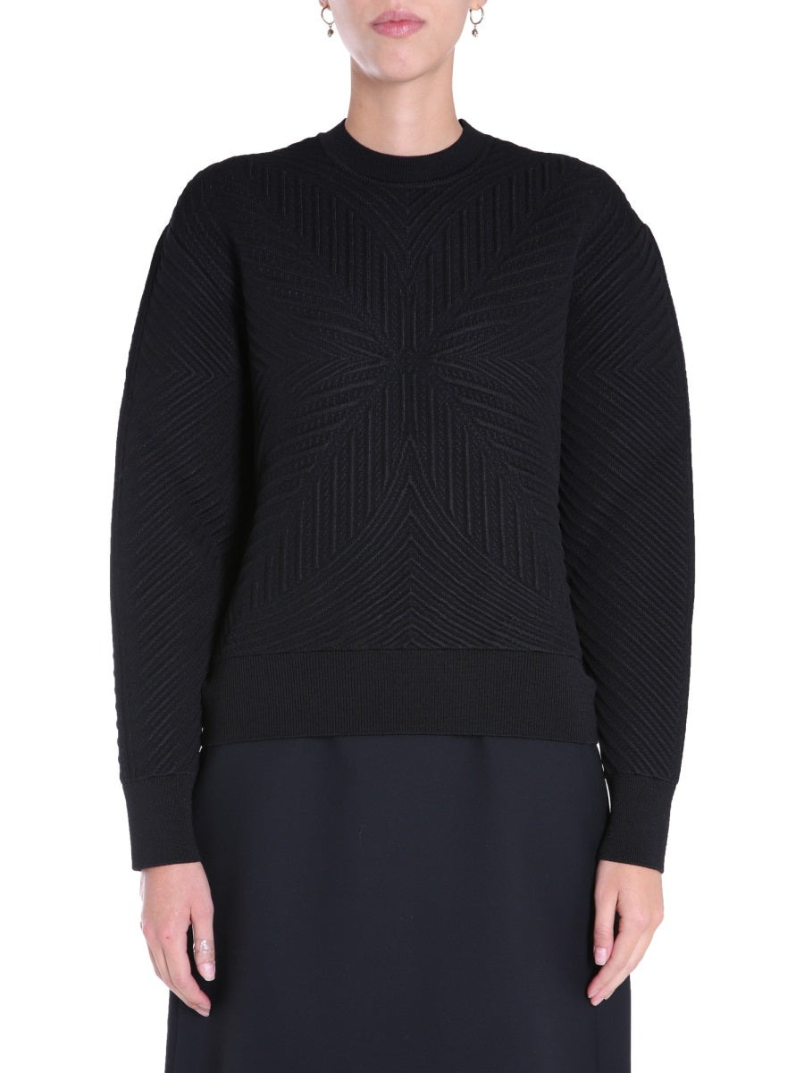 Crew Neck Sweater Black Jumpers