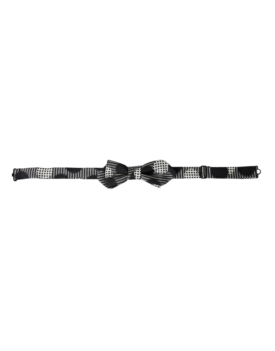 Dolce & Gabbana 100% Silk bow tie in black