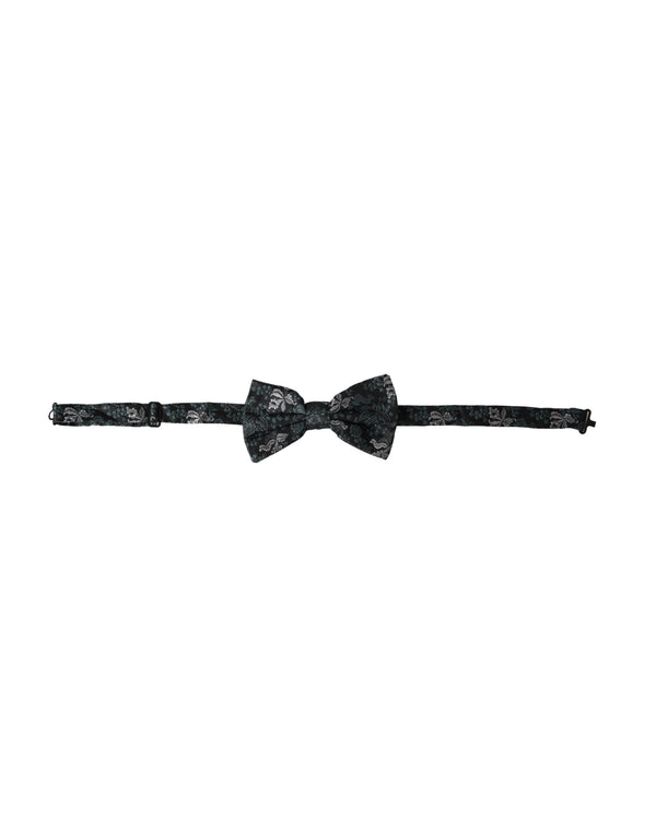 Dolce & Gabbana 100% Silk bow tie in multicolor