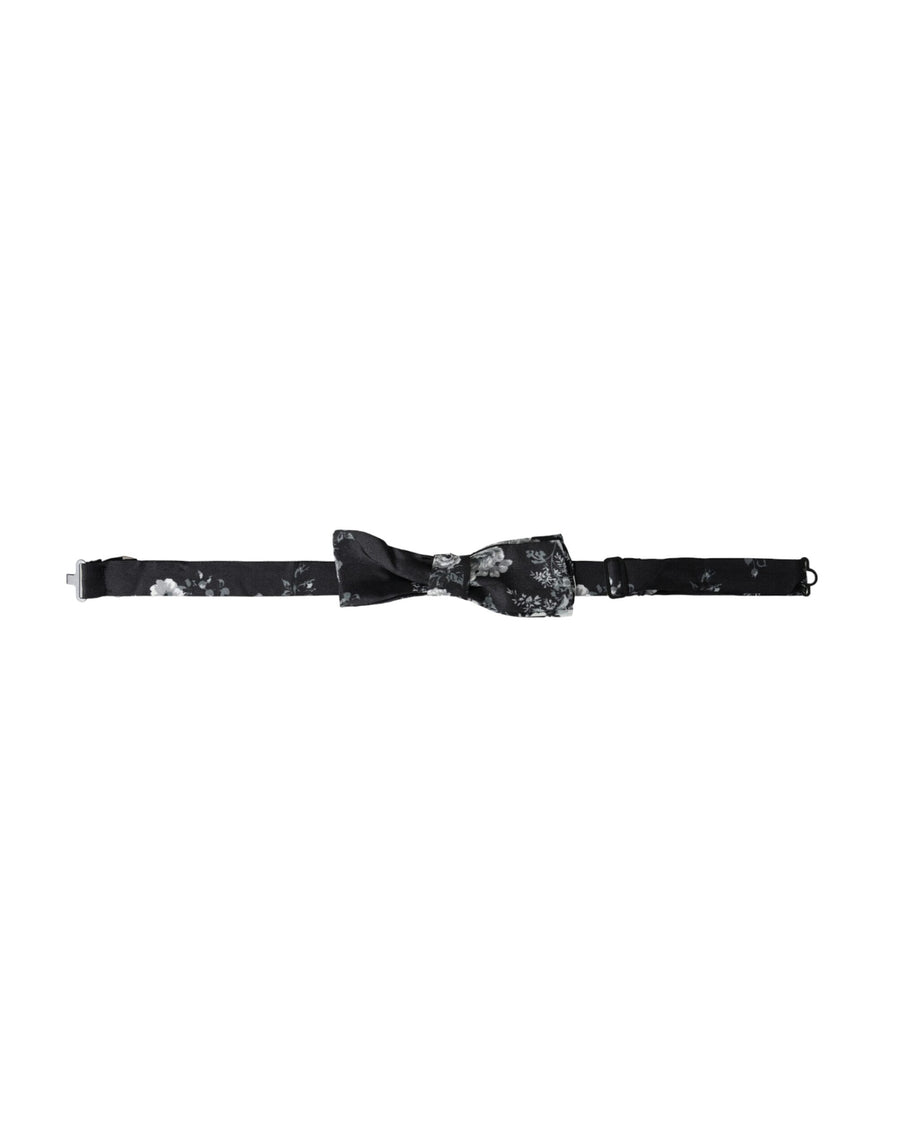 Dolce & Gabbana 100% Silk bow tie in black
