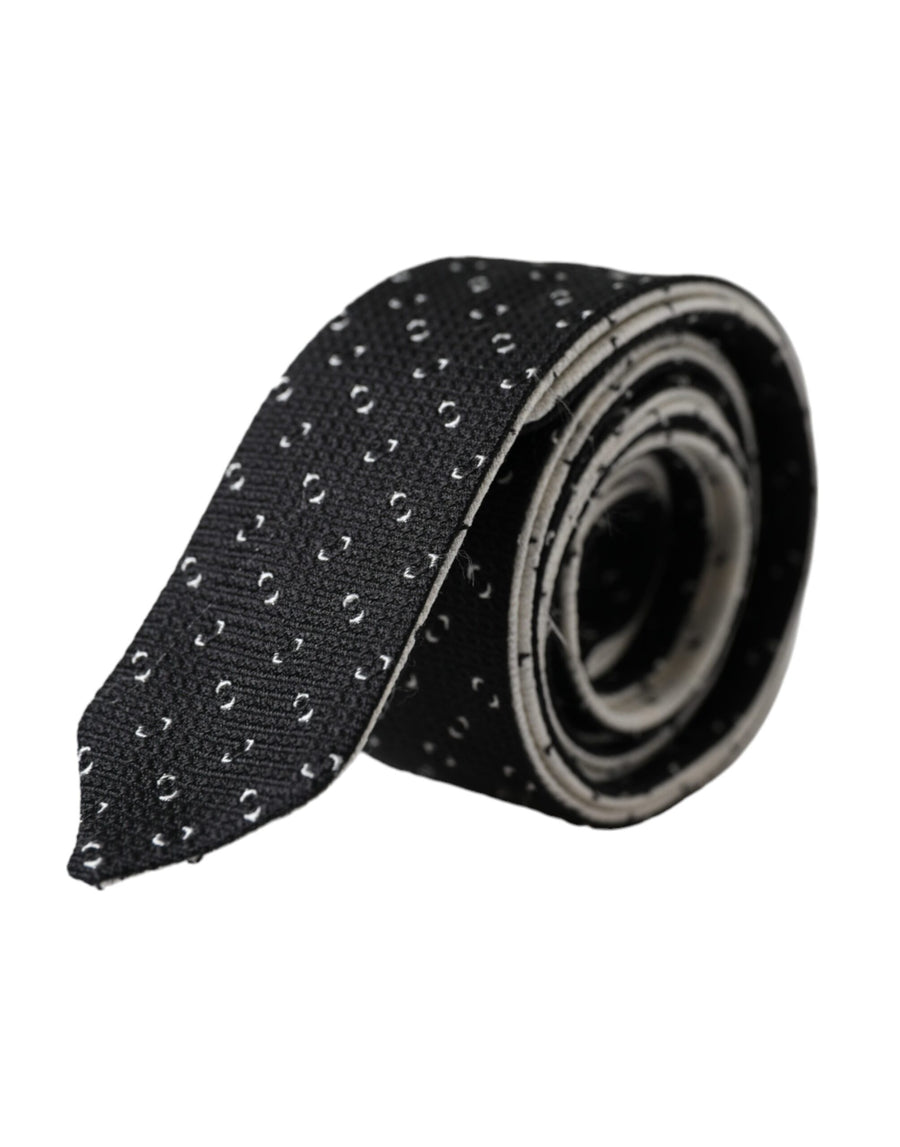 Dolce & Gabbana 100% Silk necktie in black