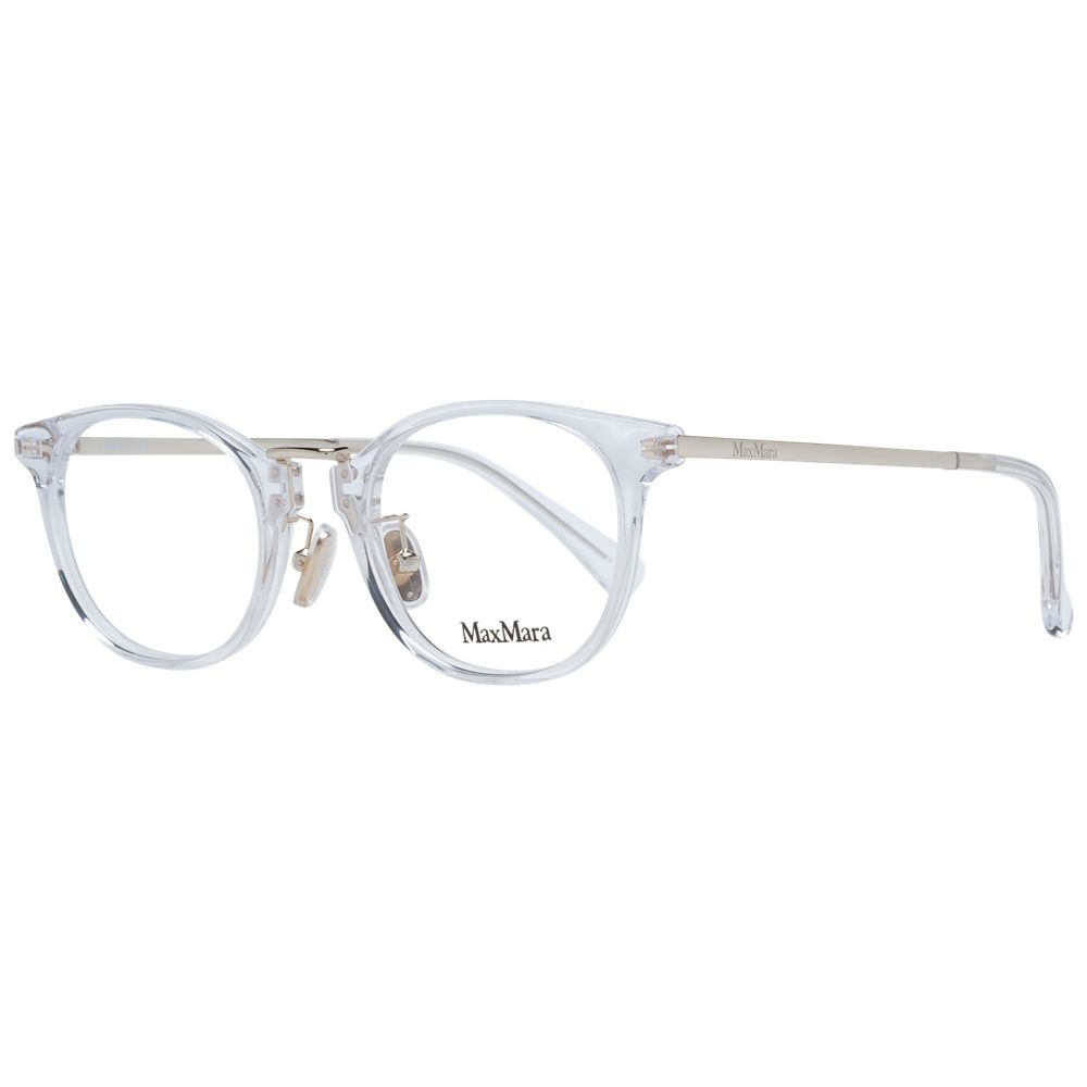 White Plastic Glasses (frames) Accessory