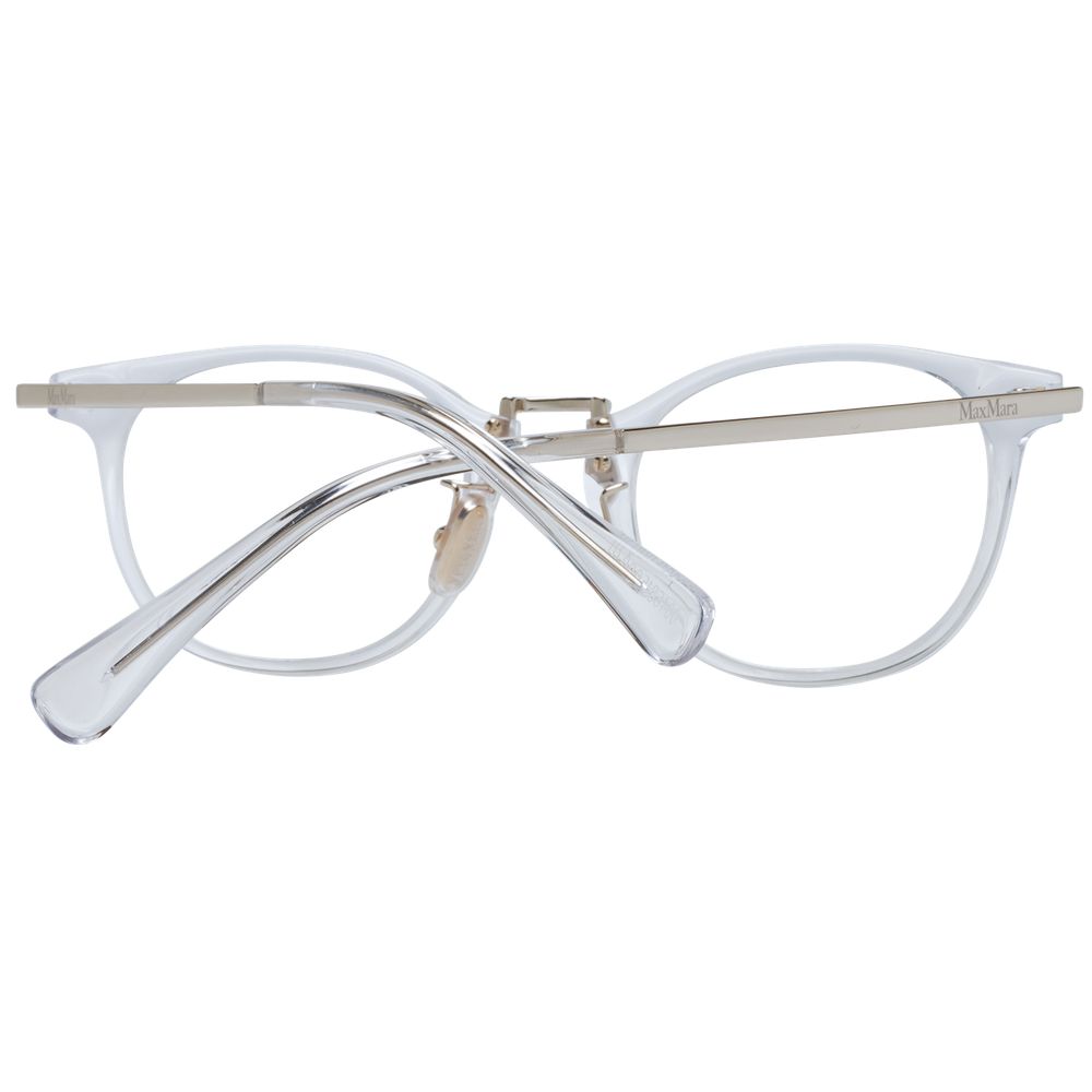 White Plastic Glasses (frames) Accessory