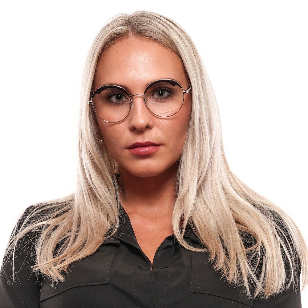Black Metal & Plastic Glasses (frames) Accessory