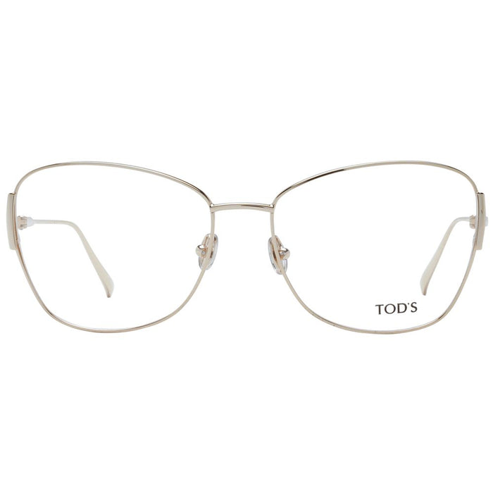 Tod's TO-1053870 Metal frame eyeglasses in gold — view 2