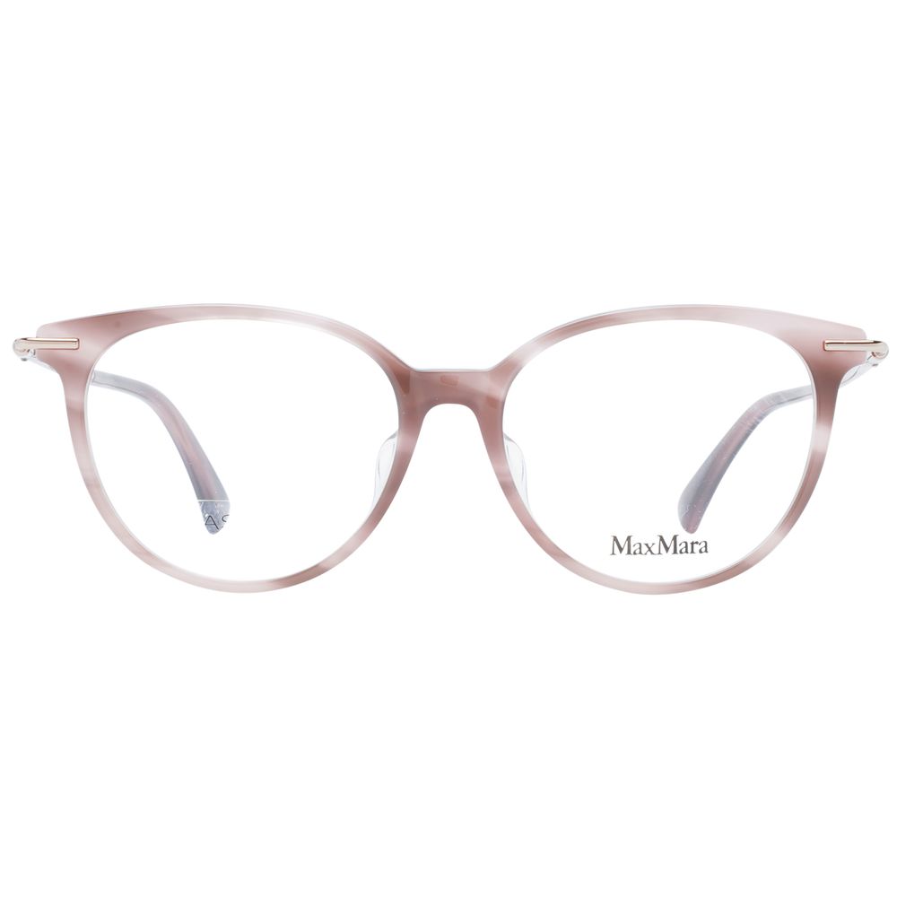 Max Mara MA-1053749 Plastic frame eyeglasses in pink — view 2