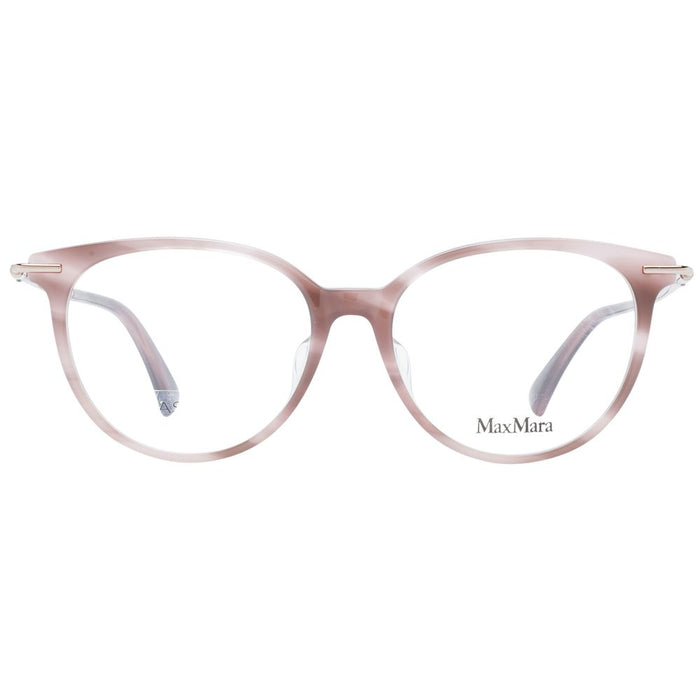 Max Mara MA-1053749 Plastic frame eyeglasses in pink — view 2