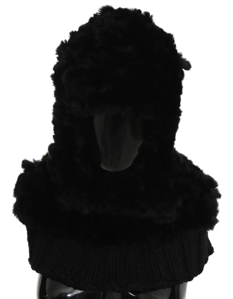 Dolce & Gabbana 85% Cashmere scarf in black — view 3