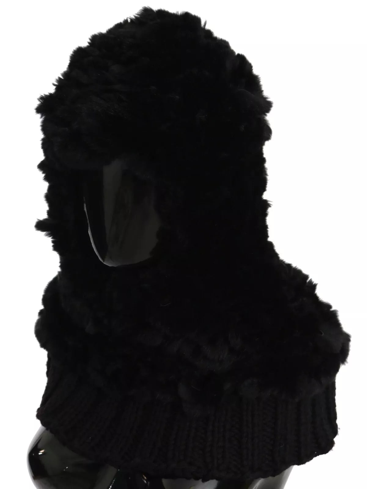 Dolce & Gabbana 85% Cashmere scarf in black — view 4