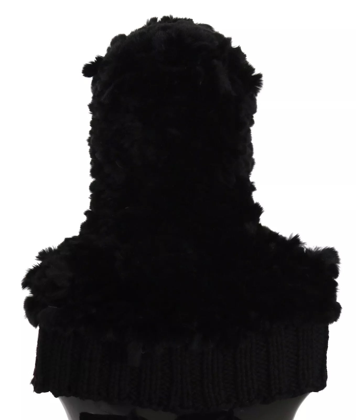 Dolce & Gabbana 85% Cashmere scarf in black — view 5