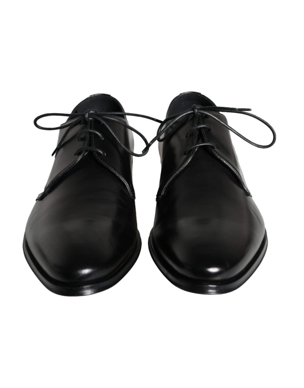 Dolce & Gabbana 100% Calfskin Leather dress shoe in black
