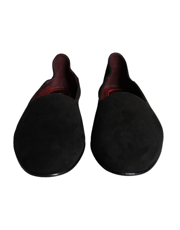 Dolce & Gabbana 100% Suede Leather loafer in black