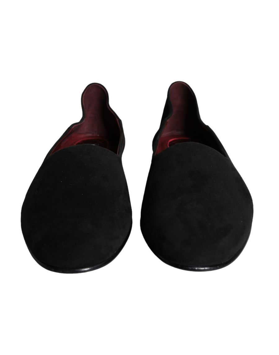 Dolce & Gabbana 100% Suede Leather loafer in black