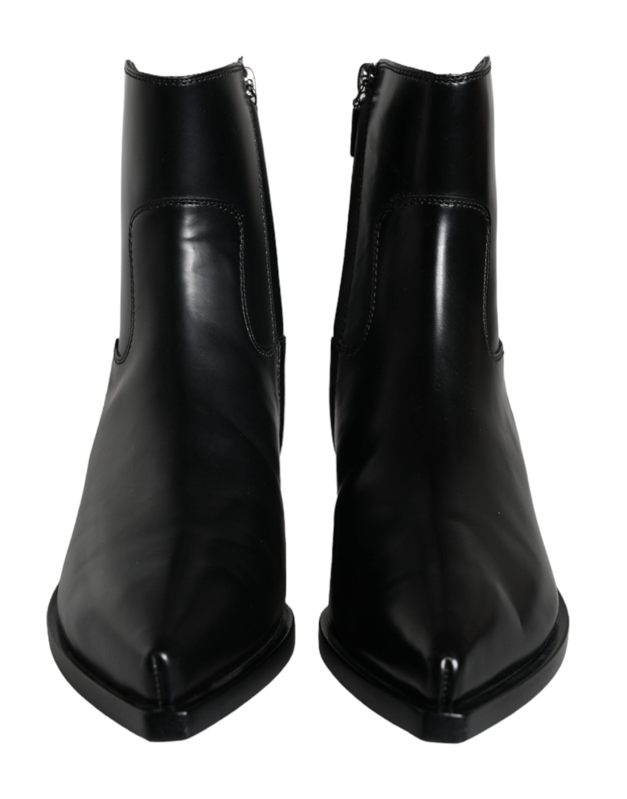 Dolce & Gabbana 100% Calf Leather ankle boot in black