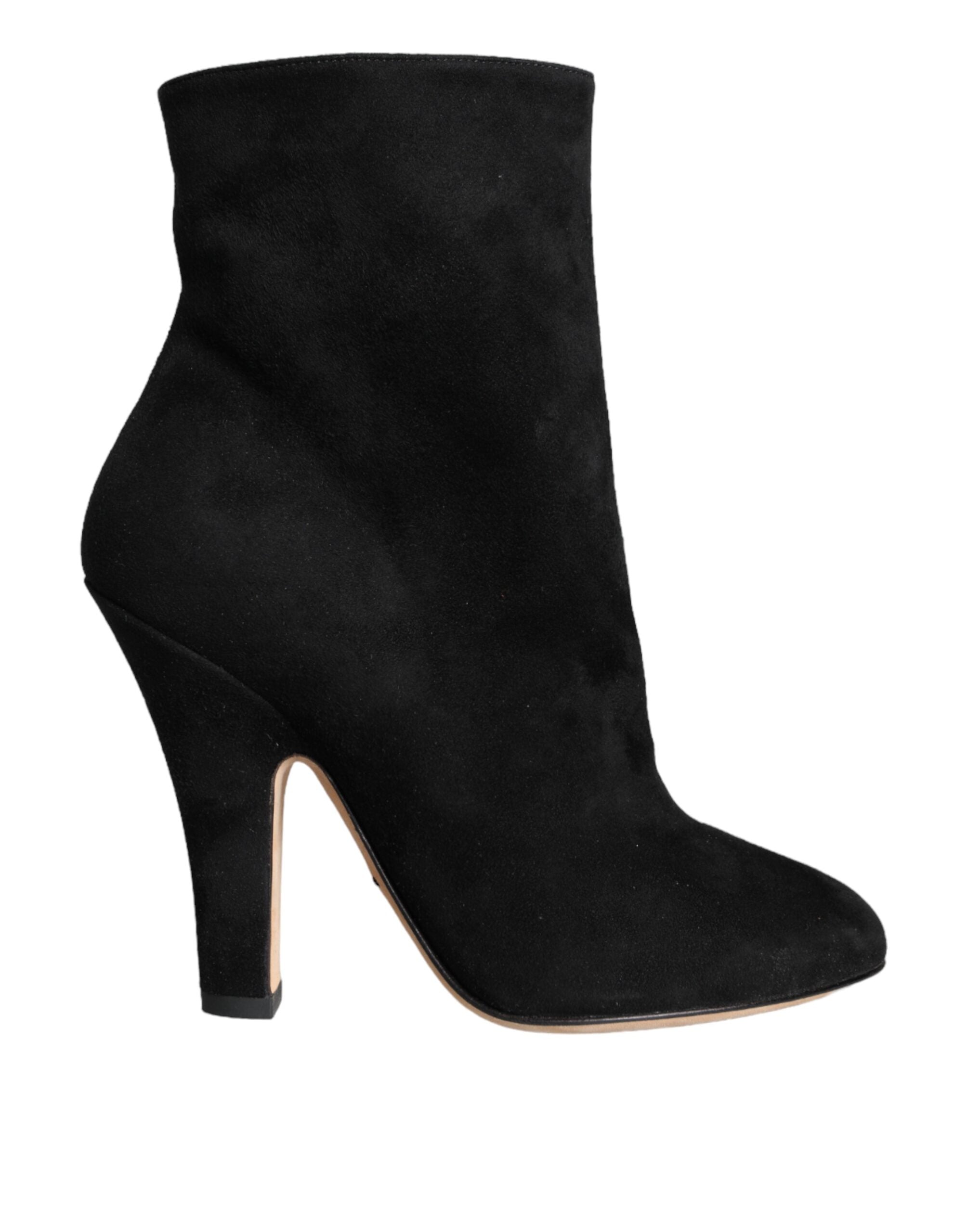 Dolce & Gabbana Suede Leather boot in black — view 4