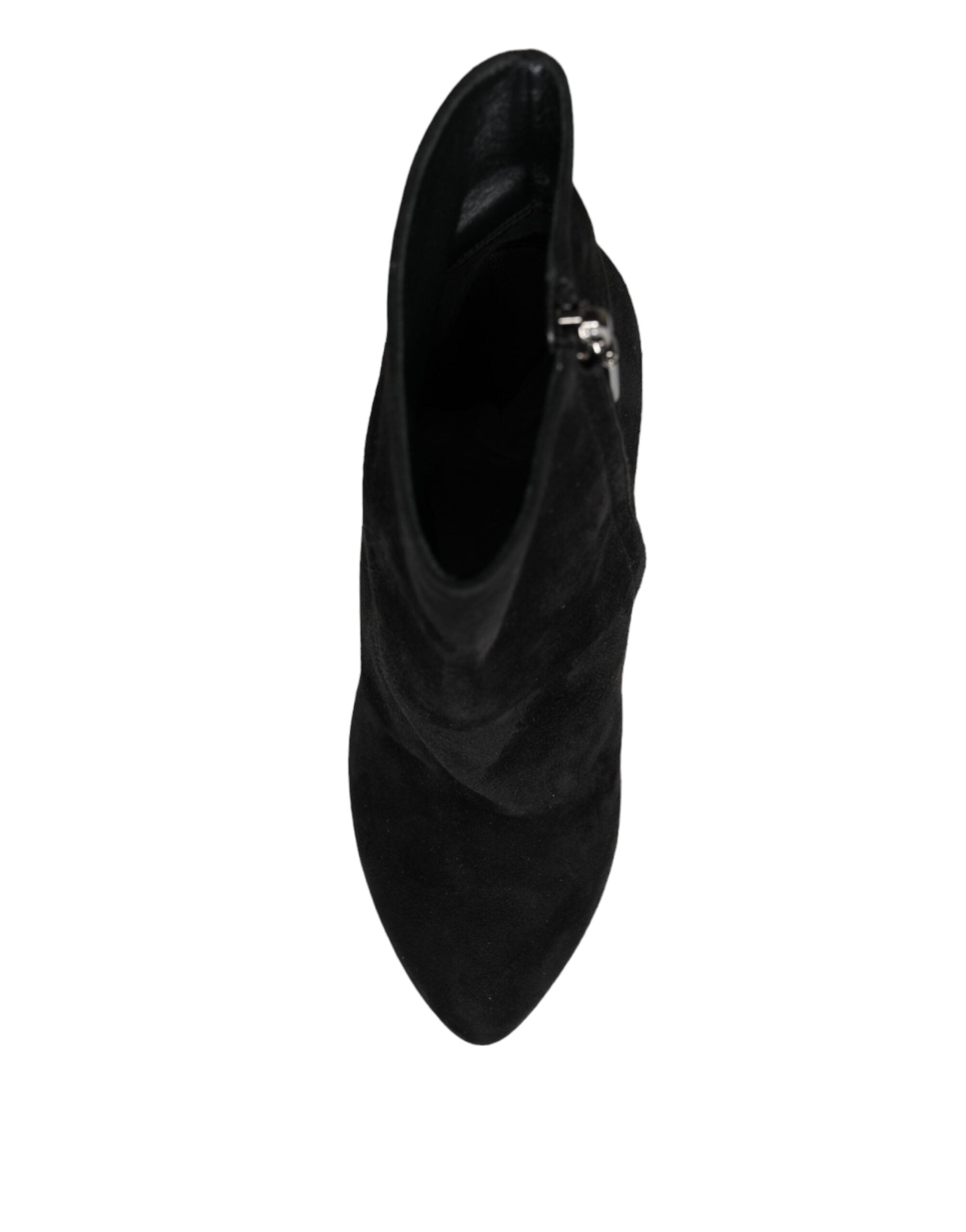 Dolce & Gabbana Suede Leather boot in black — view 8