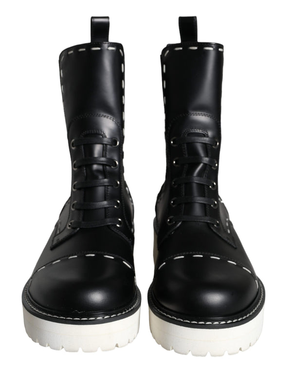 Dolce & Gabbana 100% Leather boot in black
