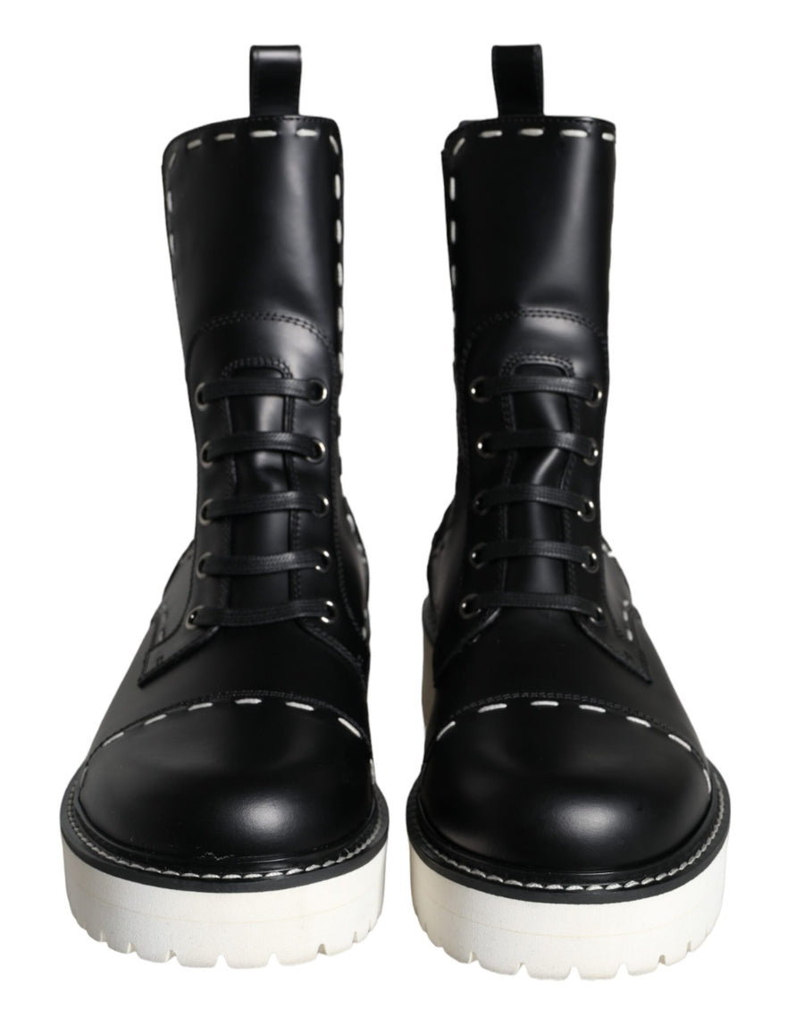 Dolce & Gabbana 100% Leather boot in black