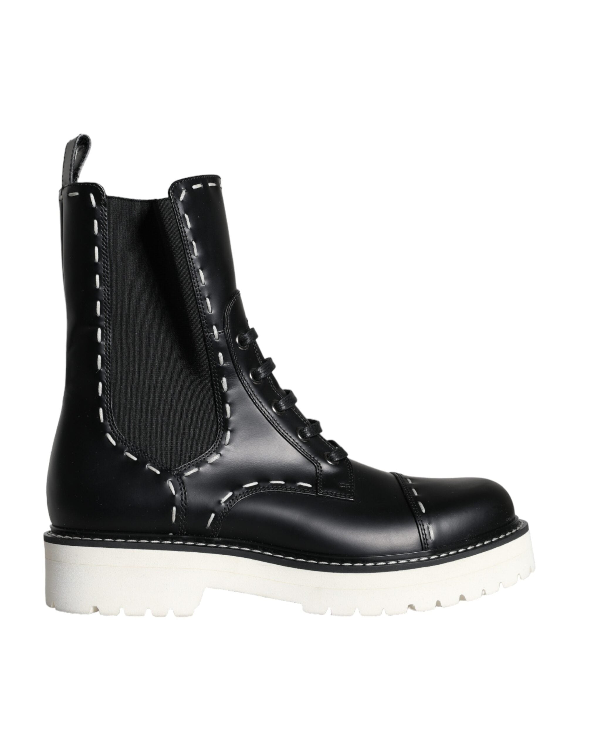 Dolce & Gabbana 100% Leather boot in black — view 4