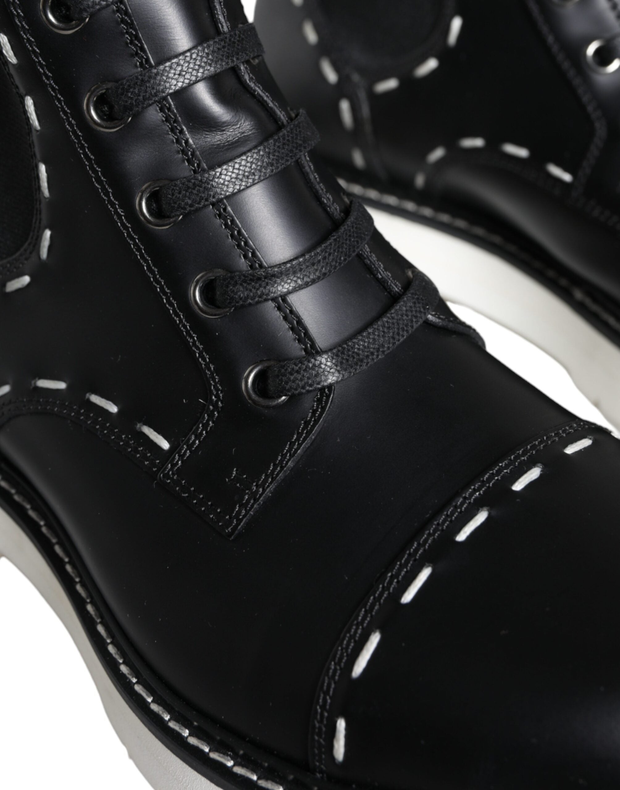 Dolce & Gabbana 100% Leather boot in black — view 7