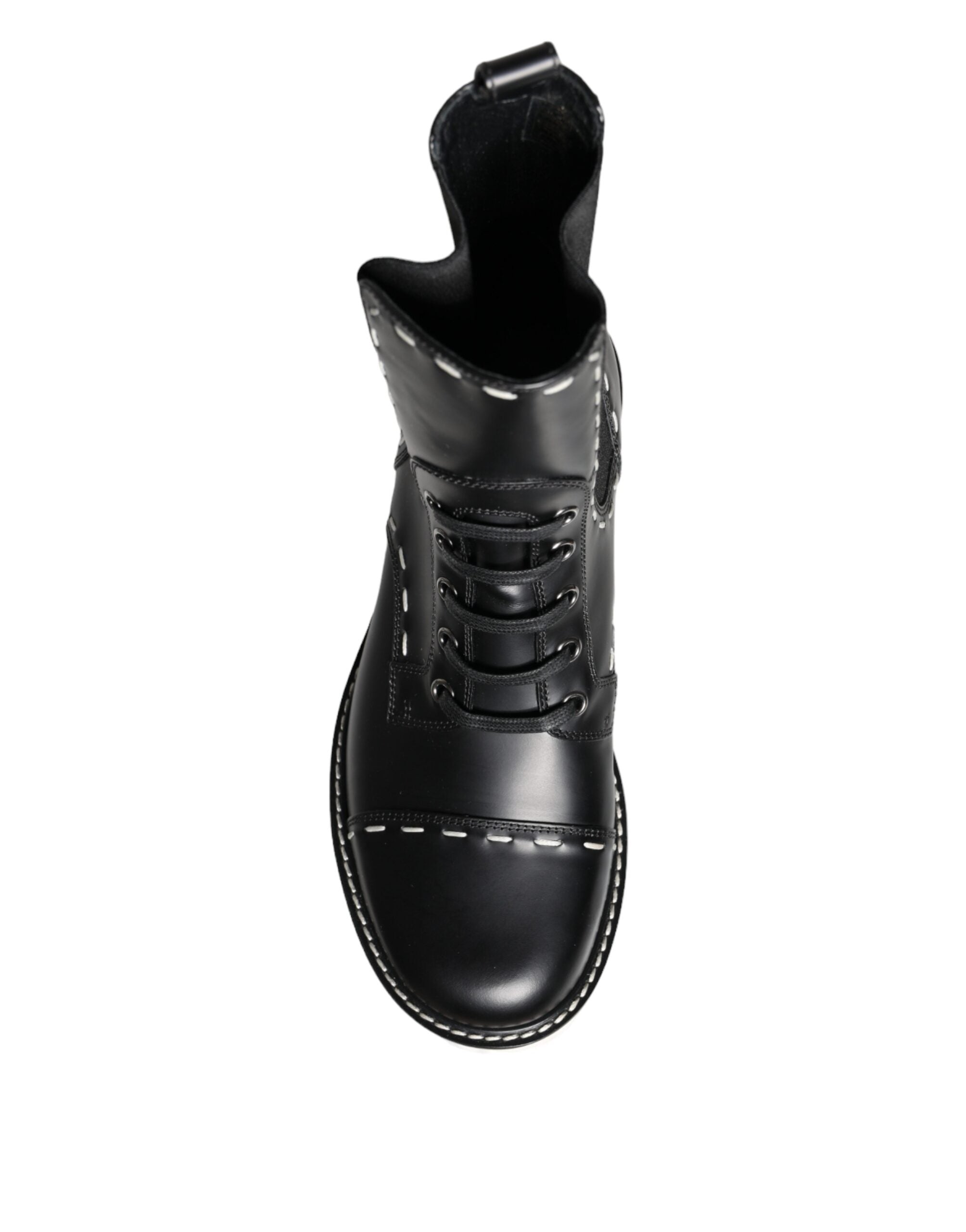 Dolce & Gabbana 100% Leather boot in black — view 8